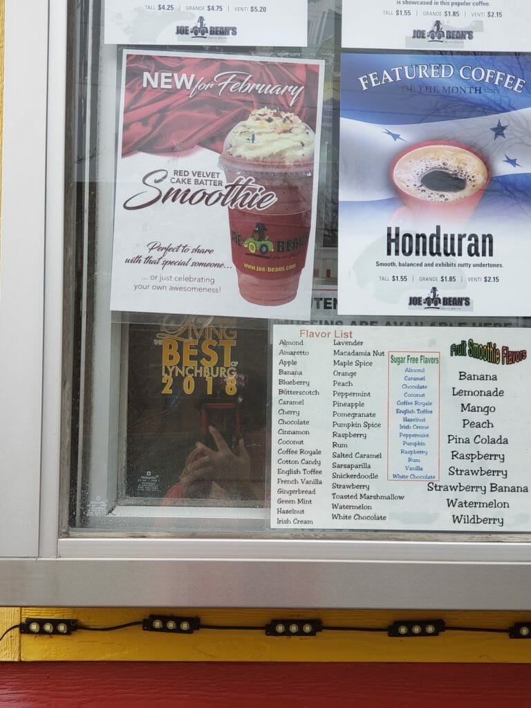 Joe Bean's Express Espresso LYH Lynchburg Tourism