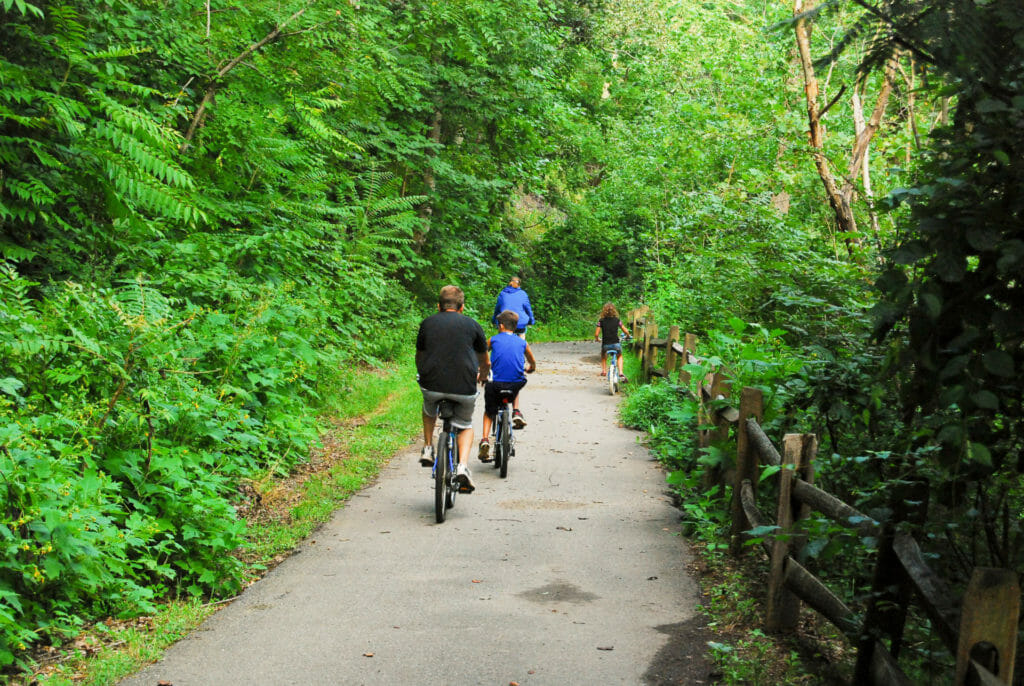 Blackwater Creek Trail Biking
