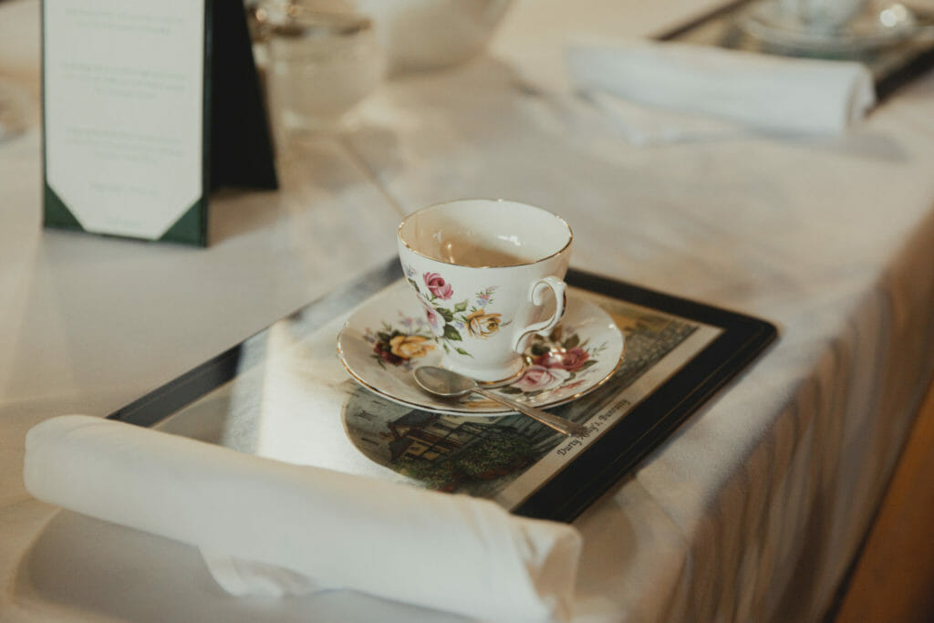 Tea cup and saucer