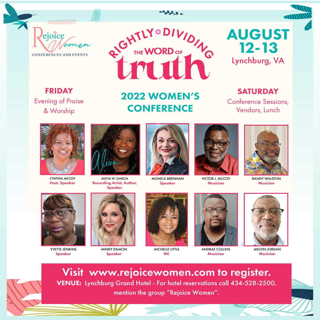 Rejoice Women's Conference LYH Lynchburg Tourism