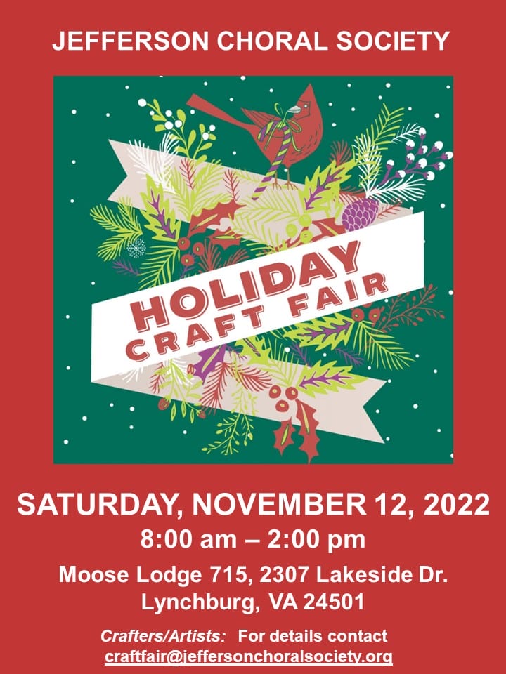 Holiday Craft Fair LYH Lynchburg Tourism
