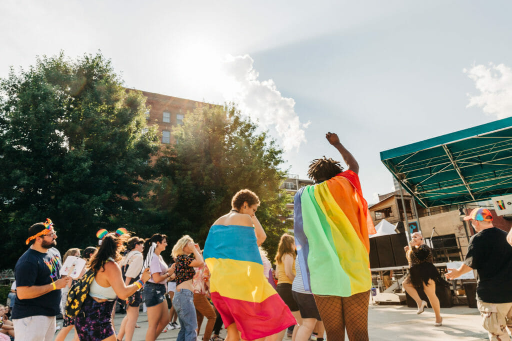Hill City pride in Downtown Lynchburg