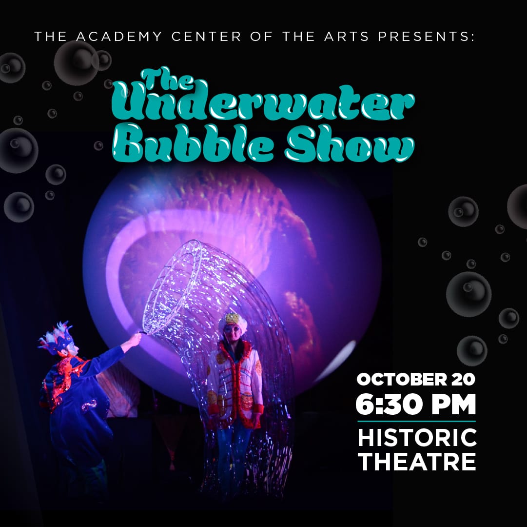 “B” The Underwater Bubble Show LYH Lynchburg Tourism