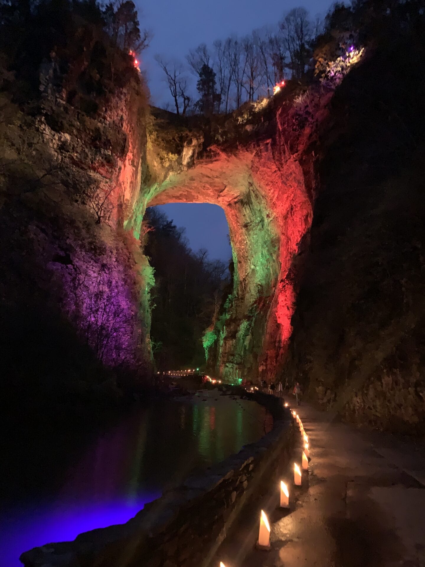 Luminary Nights At Natural Bridge State Park LYH Lynchburg Tourism