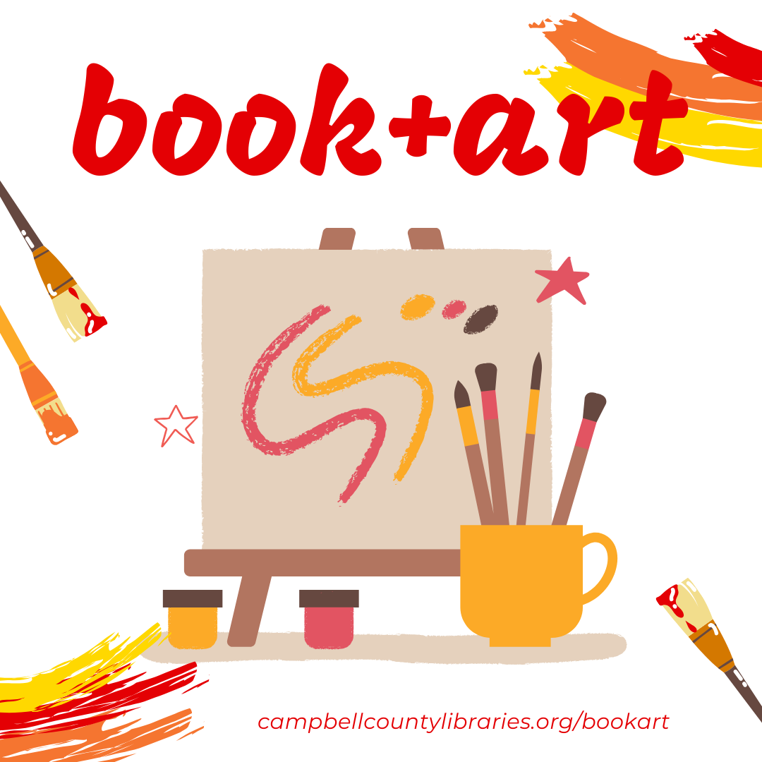 book + art at CCPLS Rustburg Library LYH Lynchburg Tourism