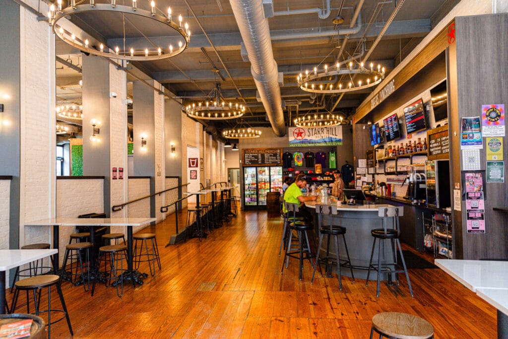 Starr Hill Brewery on Main