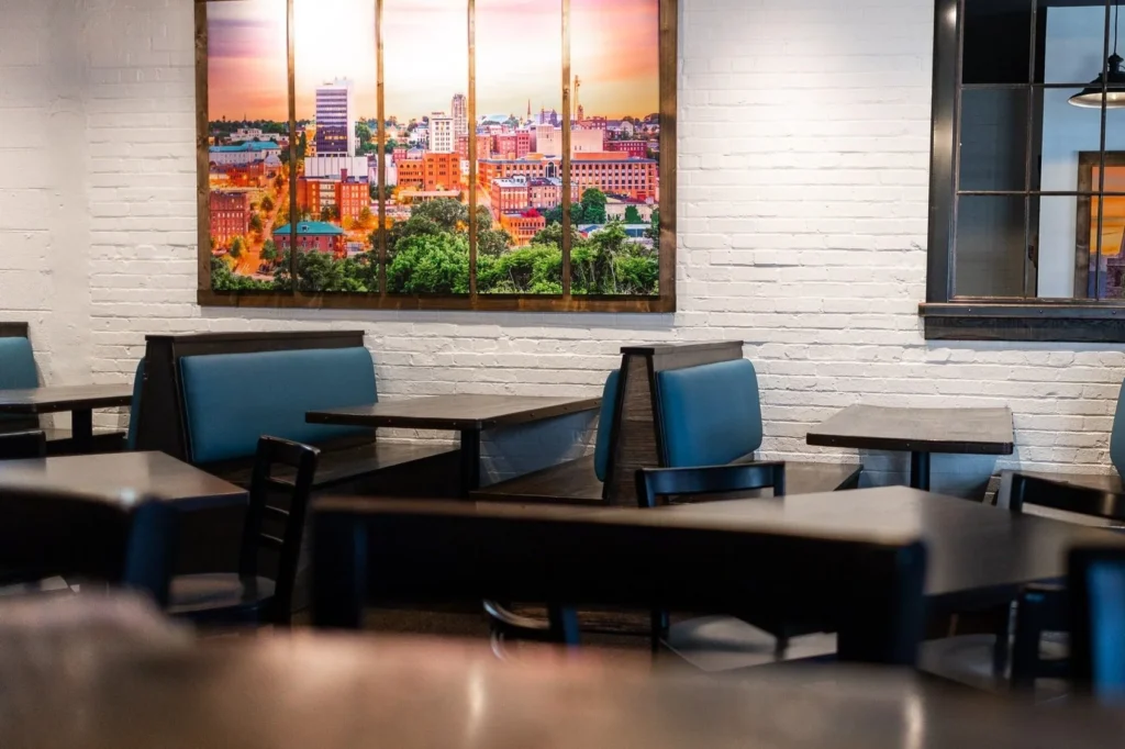 Interior of Bentley's on Bedford