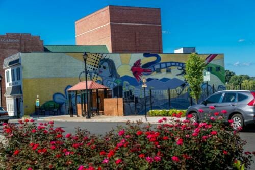 Academy Center of the Arts mural in Downtown Lynchburg, Virginia - Credit City of Lynchburg, Virginia