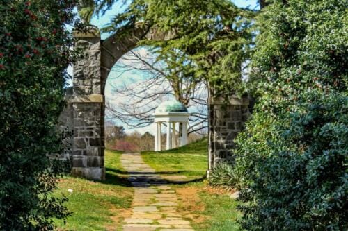 Old City Cemetery Museums  Arboretum archway in Lynchburg, Virginia - Credit City of Lynchburg, Virginia